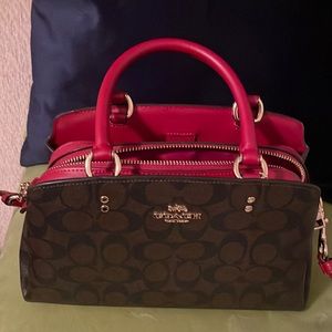 Coach handbag. Excellent condition with shoulder strap.  Used twice.